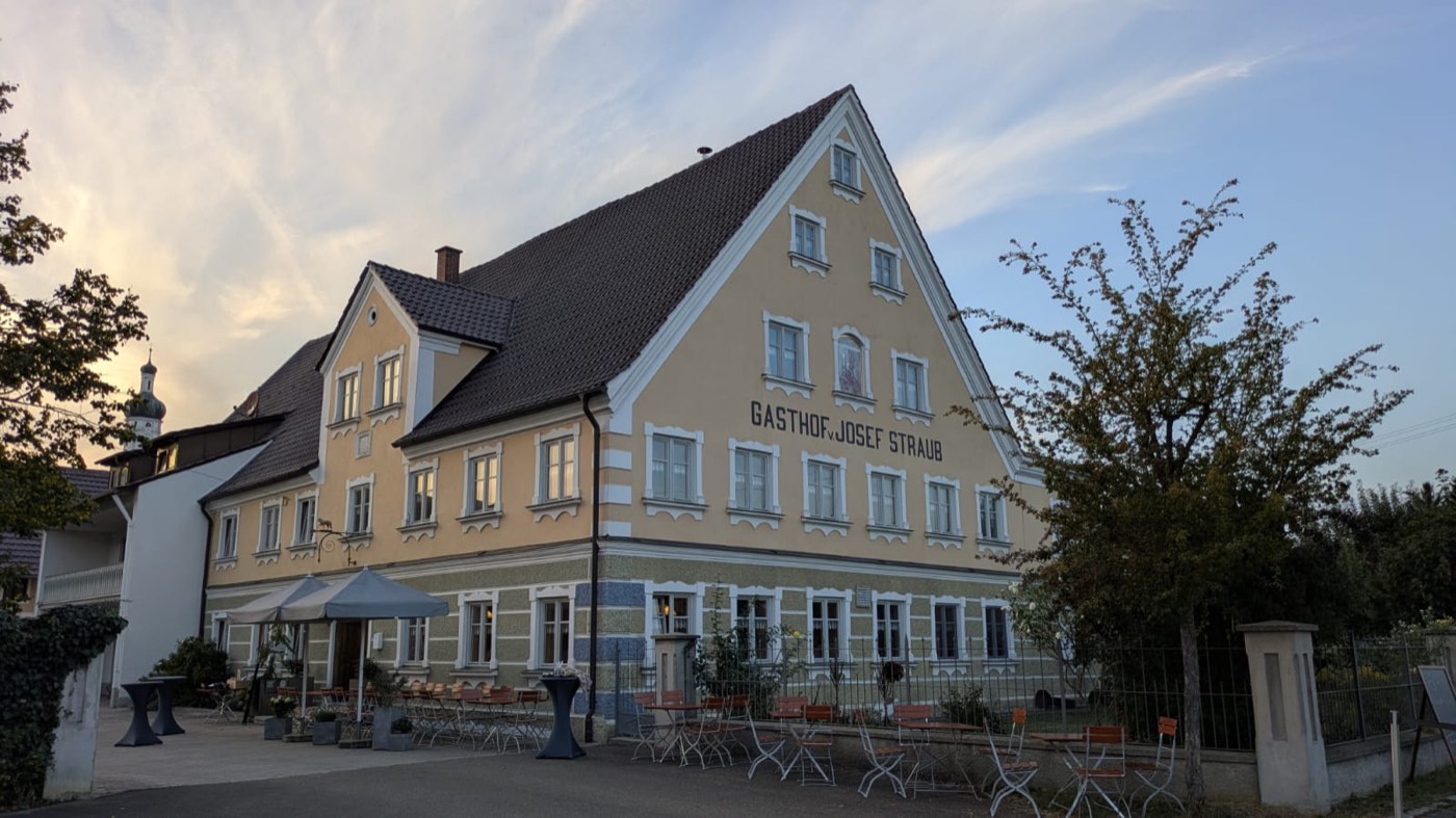 Der Gasthof 1803 von außen